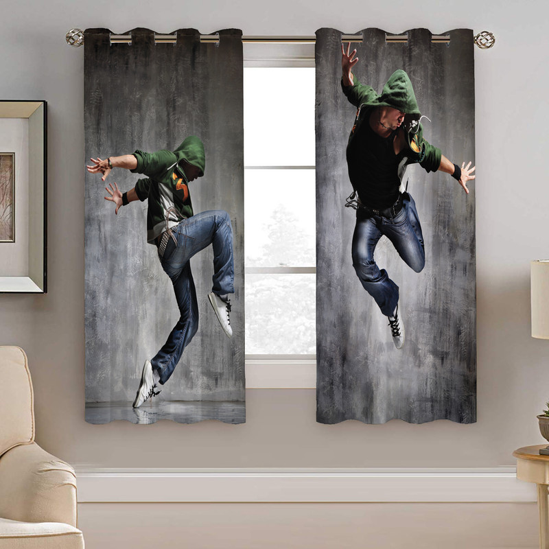 پرده نیروانا طرح مدرن مدل هازان کد 8114  سایز 140×200 سانتی متر