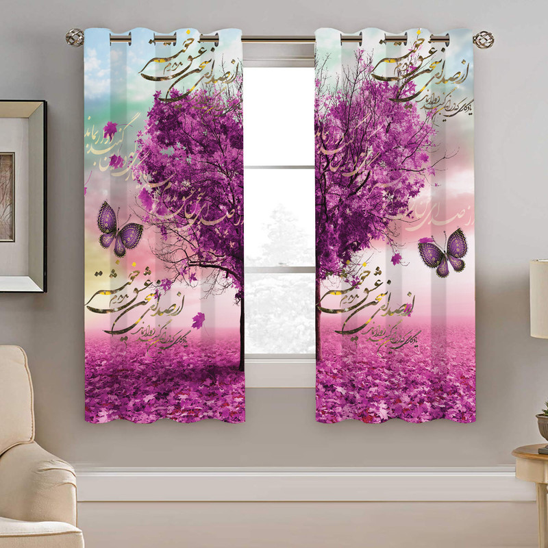 پرده نیروانا مدل plk2865 سایز 190 × 140 سانتی متر