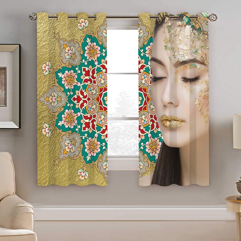 پرده نیروانا مدل pmk2128 سایز 190 × 140 سانتی متر