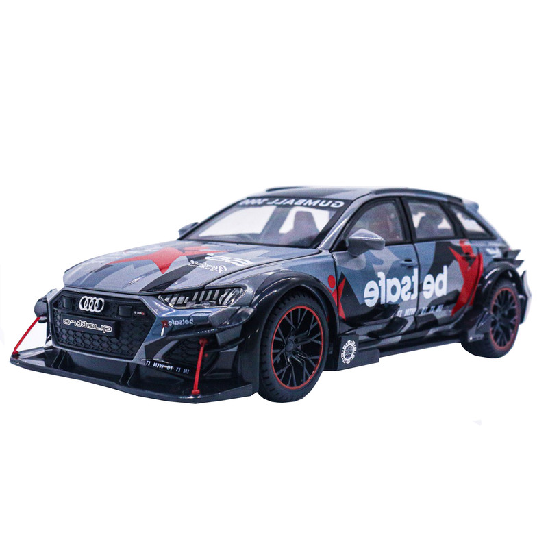 ماشین بازی مدل فلزی عقبکش آئودی AUDI RS6 