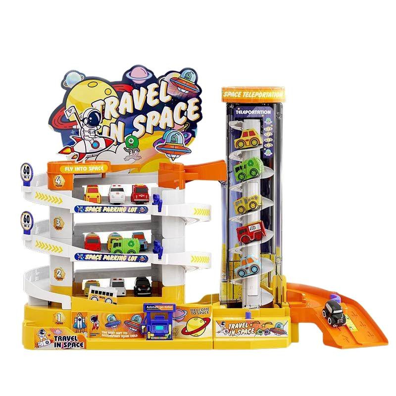 کیت ماشین بازی مدل پارکینگ طبقاتی فضانورد