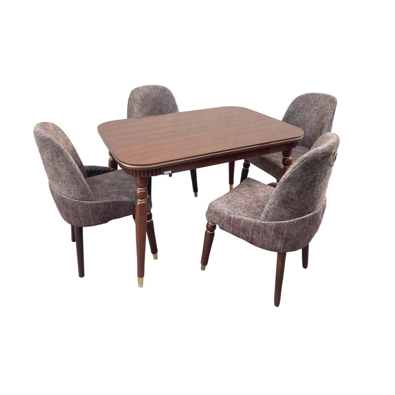  میز و صندلی ناهارخوری 4 نفره گالری چوب آشنایی مدل 867