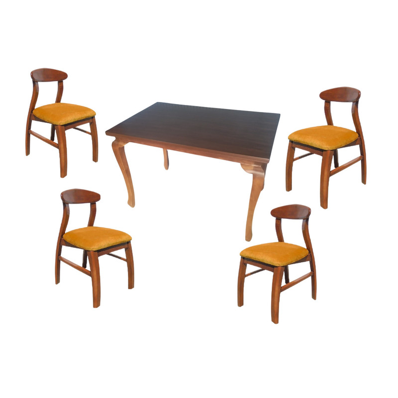 میز و صندلی ناهارخوری 4 نفره مدل Gh-636