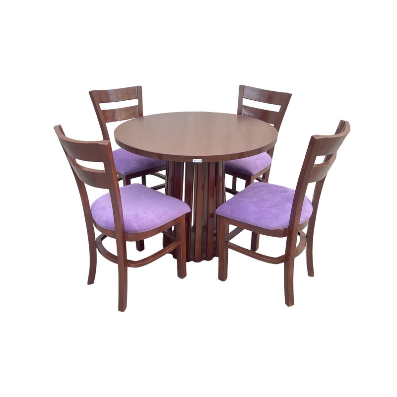 میز و صندلی ناهارخوری 4 نفره گالری چوب آشنایی مدل Gh-2Tir-Boshk