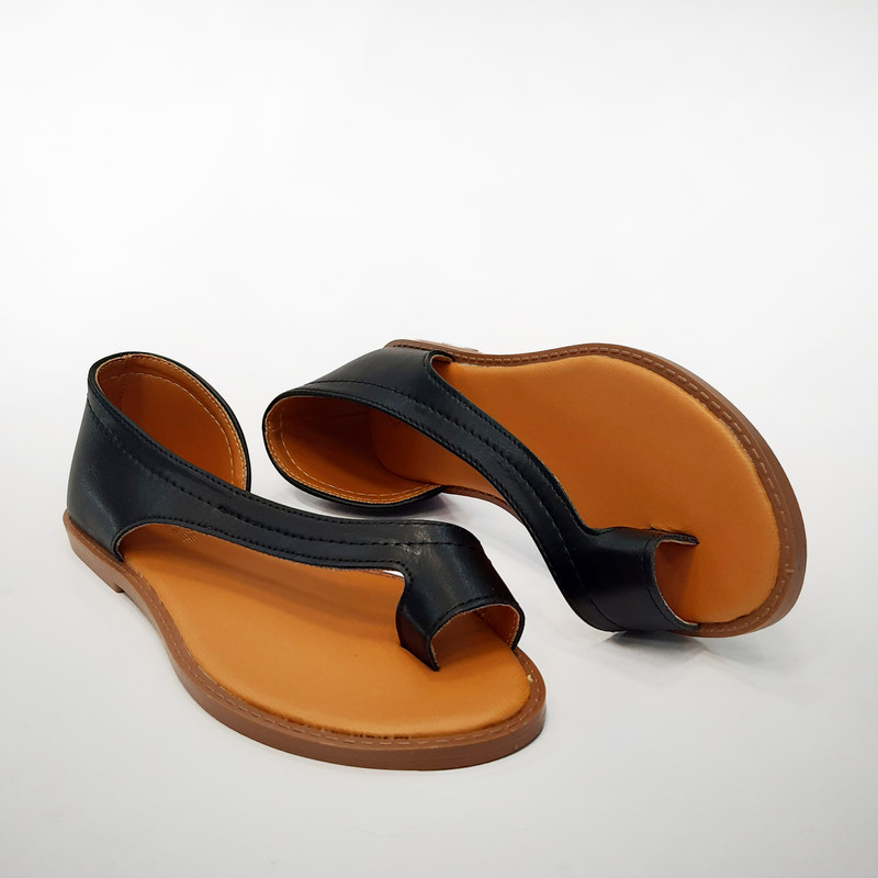 صندل زنانه نیکتا مدل Si-9000-Bk