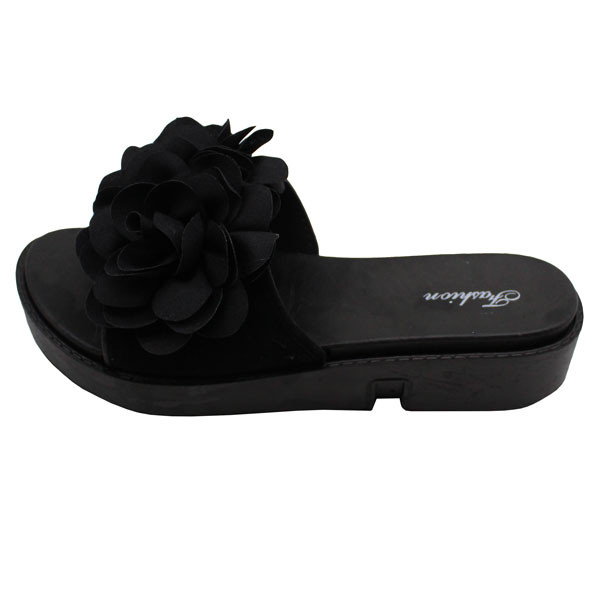 دمپایی روفرشی نیکتا مدل 025-7 گلدار کد 1285-BK