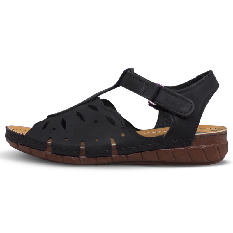 صندل زنانه شهپر مدل پدیده 108 رنگ مشکی