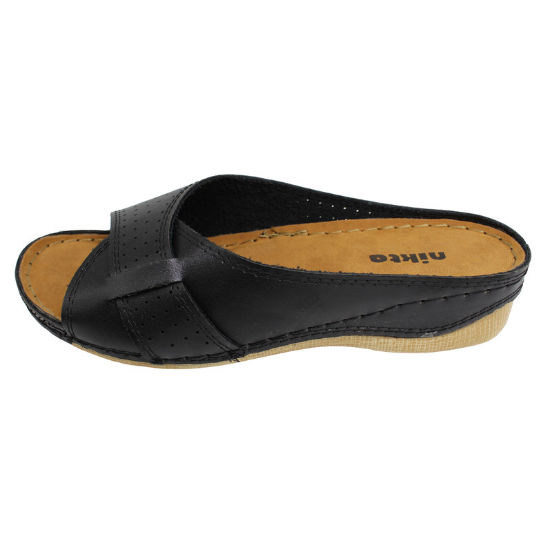 صندل زنانه نیکتا مدل روفرشی 511-4 BK