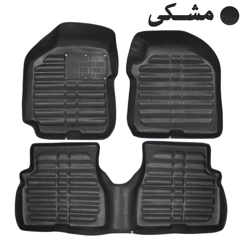 کفپوش سه بعدی خودرو مدل A-h مناسب برای کوییک