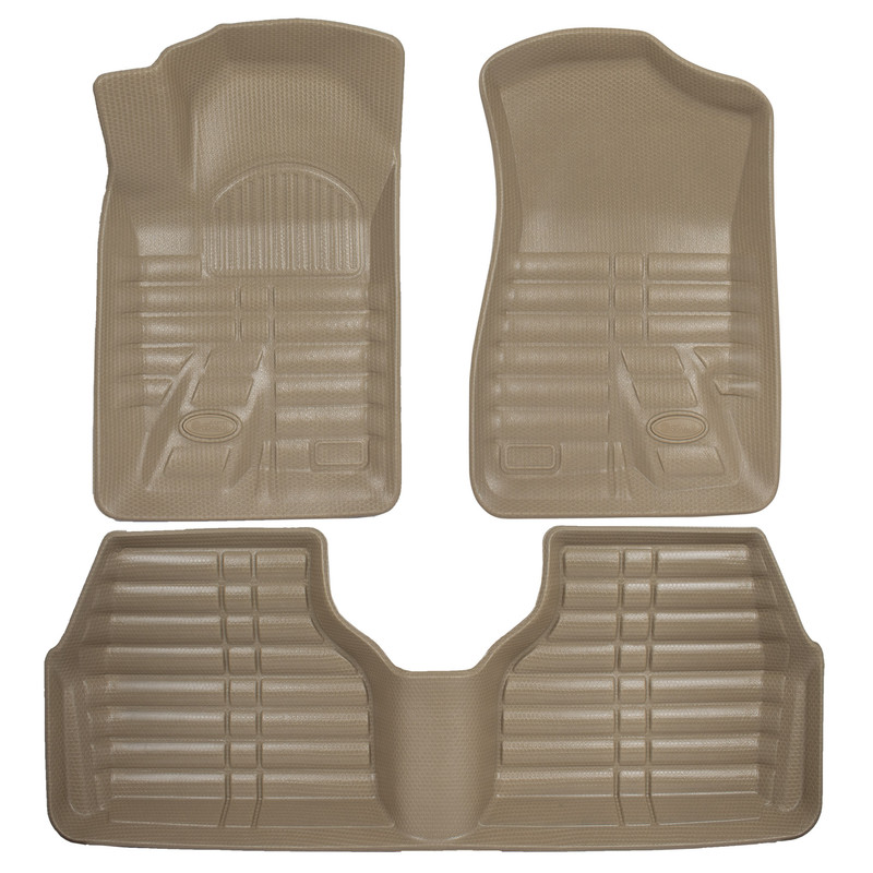 کفپوش سه بعدی خودرو بابل کارپت مدل ECCO مناسب برای پژو پارس 