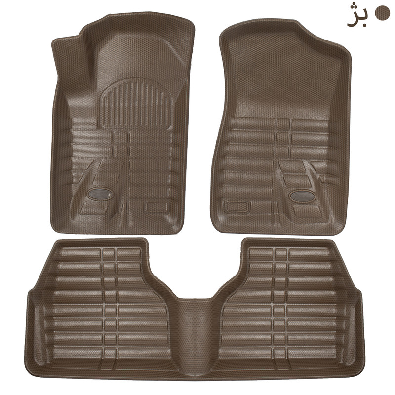 کفپوش سه بعدی خودرو بابل کارپت مدل ECCO مناسب برای پژو 405