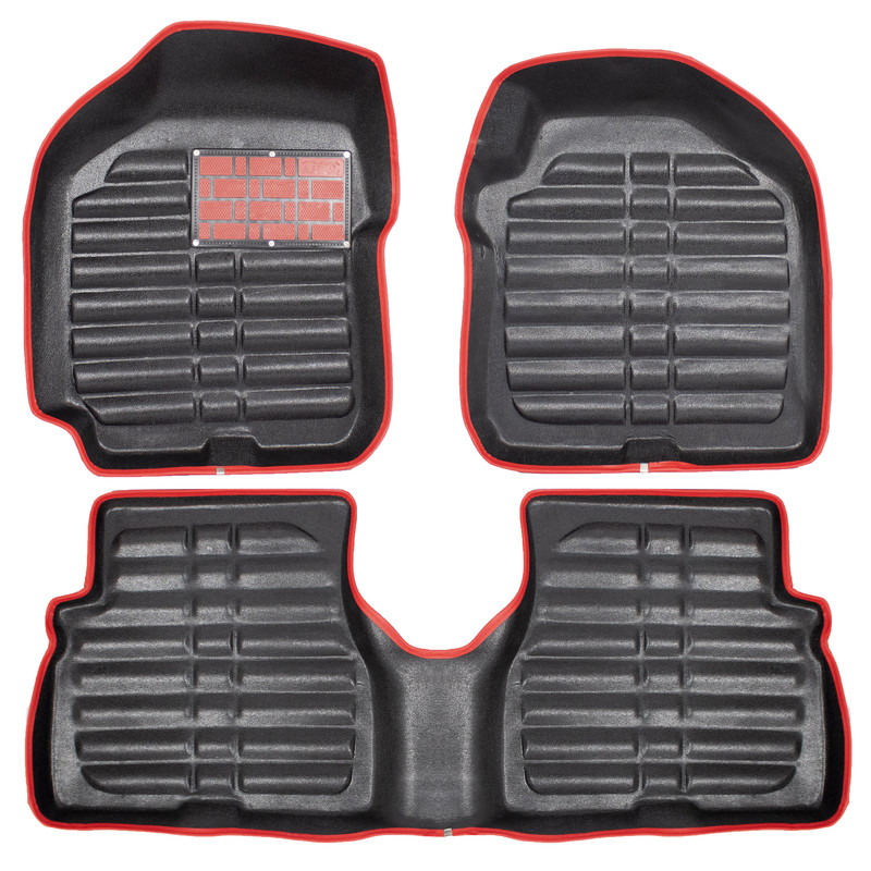 کفپوش سه بعدی خودرو مدل A-h دو رنگ مناسب برای ساینا