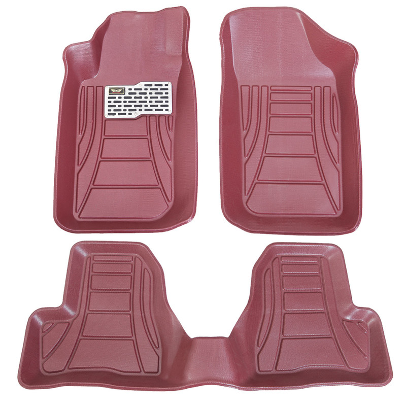 کفپوش سه بعدی خودرو ماهوت مدل لب برگردان مناسب برای رانا