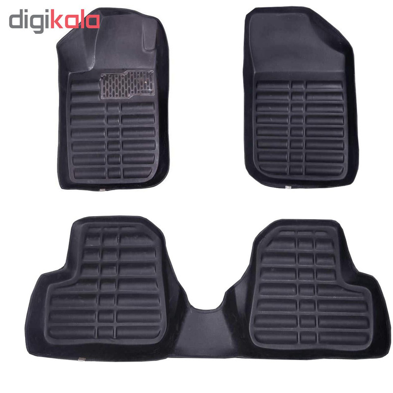 کفپوش سه بعدی خودرو مدل 18 مناسب برای پژو 207