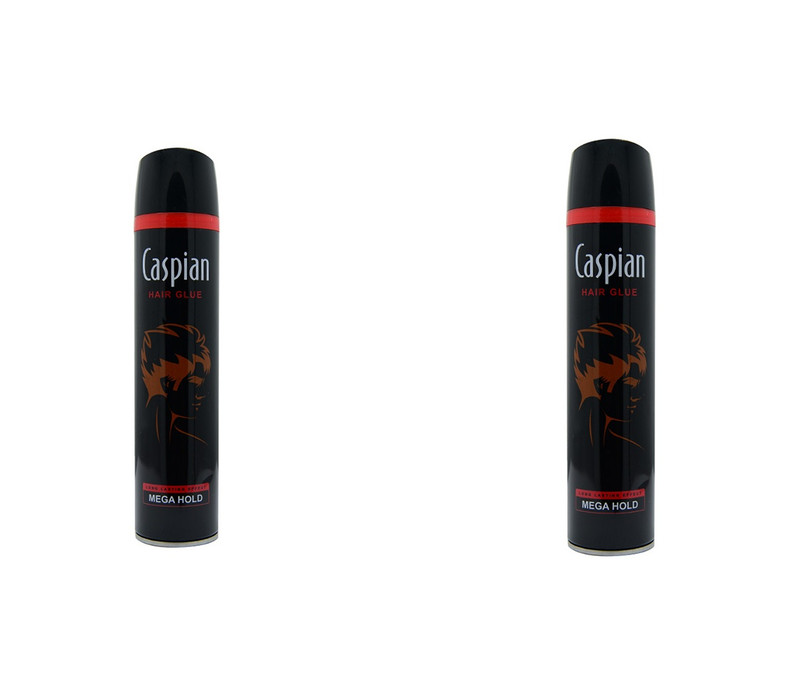 اسپری مو کاسپین مدل Mega Hold حجم 250 میلی لیتر مجموعه 2 عددی