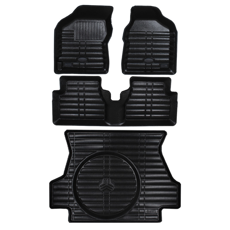  کفپوش سه بعدی خودرو بابل کارپت مدل سوپر مناسب برای ساینا S به همراه کفپوش صندوق خودرو 