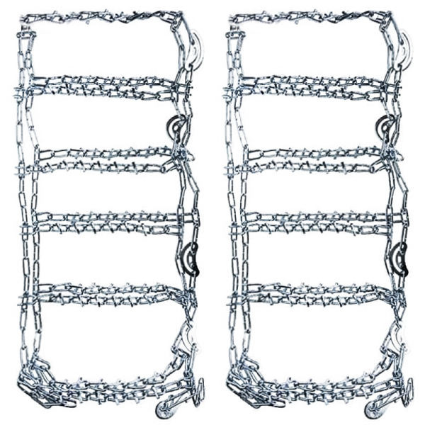  زنجیر چرخ شرکت زنجیر چرخ سهند مدل قفل دار گالوانیزه مناسب برای تیبا بسته دو عددی