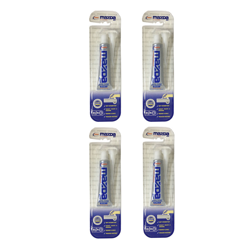 چسب واشرساز کاسپین مدل مزدا وزن 30 گرم بسته 4 عددی