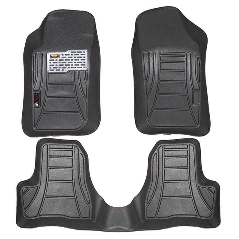 کفپوش سه بعدی خودرو ماهوت مدل دور دوز مناسب برای رانا پلاس  