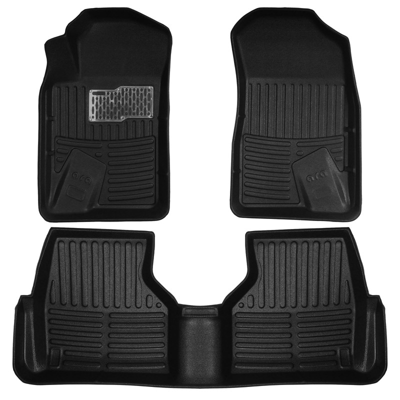 کفپوش سه بعدی خودرو اطلس رنگین آرا مدل estd1 مناسب برای سمند