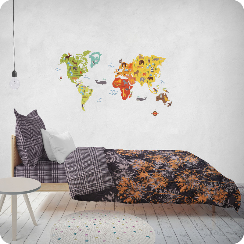 سرویس خواب بابل کارپت مدل تیسا طرح هرمس یک نفره سه تکه