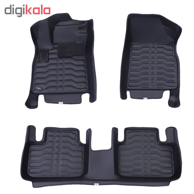 کفپوش سه بعدی خودرو تری دی مکس اچ اف کی مدل HS319412 مناسب برای رنو تالیسمان