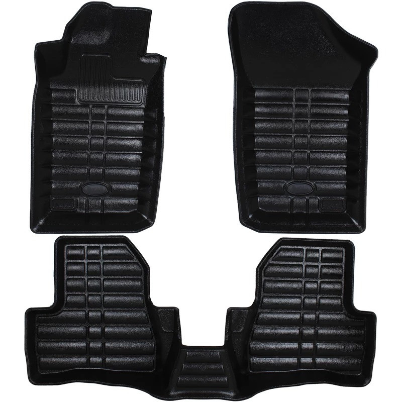 کفپوش سه بعدی خودرو بابل کارپت مدل سوپرچرم مناسب برای پژو 206 صندوقدار