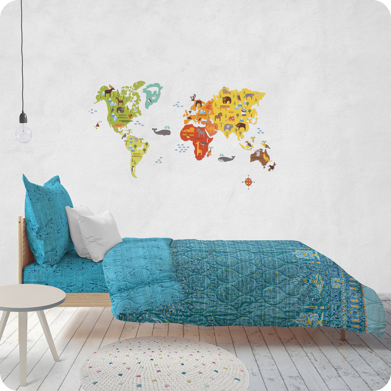 سرویس خواب بابل کارپت مدل تیسا طرح کاترین یک نفره سه تکه