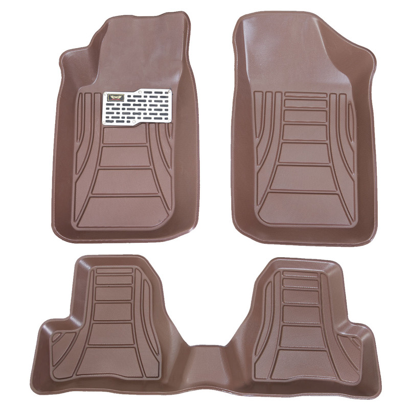 کفپوش سه بعدی خودرو ماهوت مدل لب برگردان مناسب برای پژو 207 هاچبک