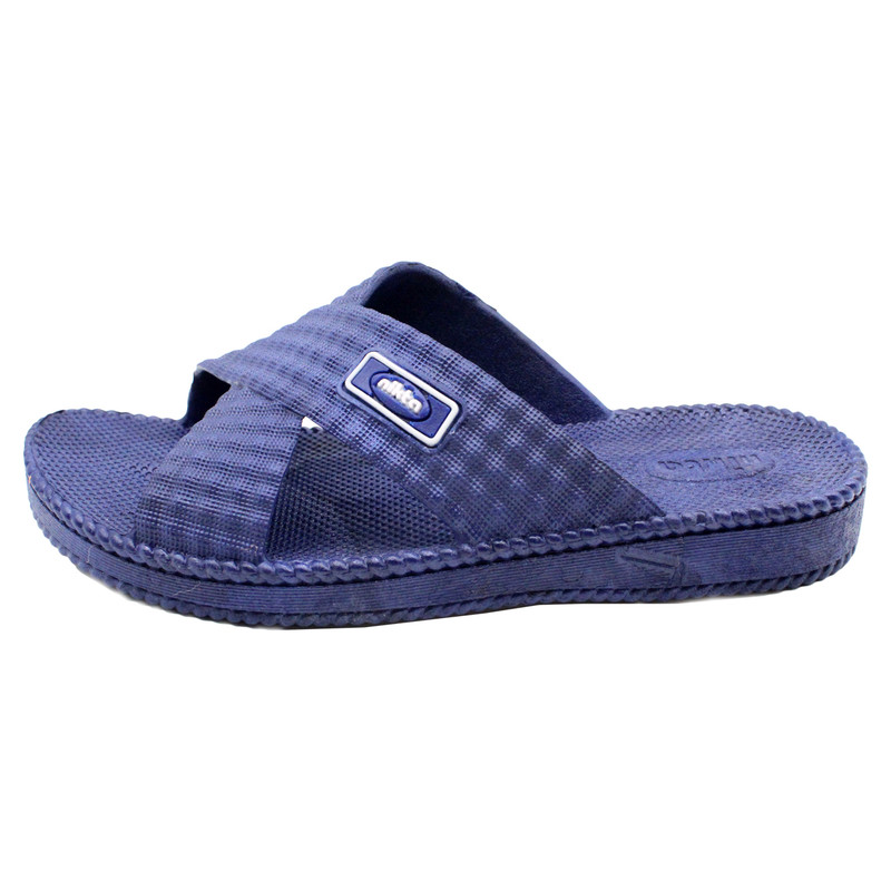 دمپایی پسرانه نیکتا کد CPC 302 سرمه ای