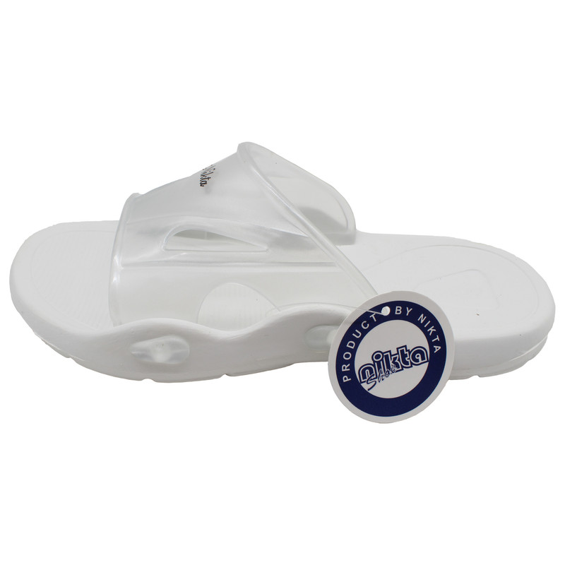 دمپایی پسرانه نیکتا مدل K1 331 رنگ سفید