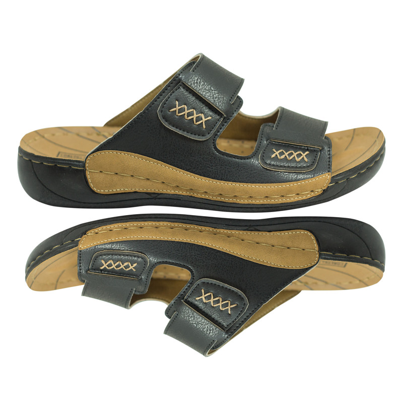 صندل مردانه شهپر مدل MAHAN کد 108 رنگ مشکی