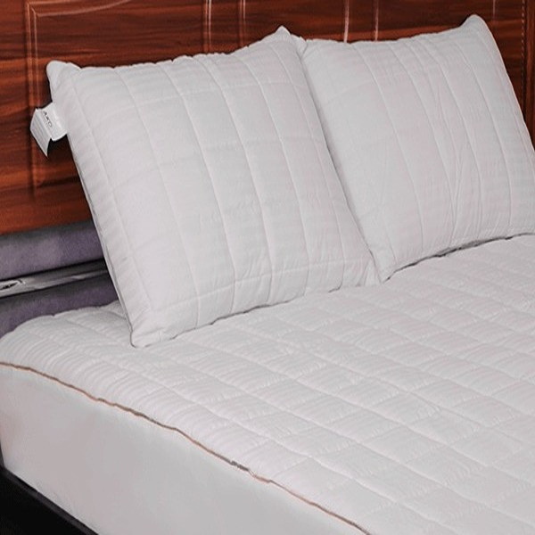 سرویس ملحفه چیداری مدل پددار طرح پنبه دوزی کد 160 دونفره سه تکه