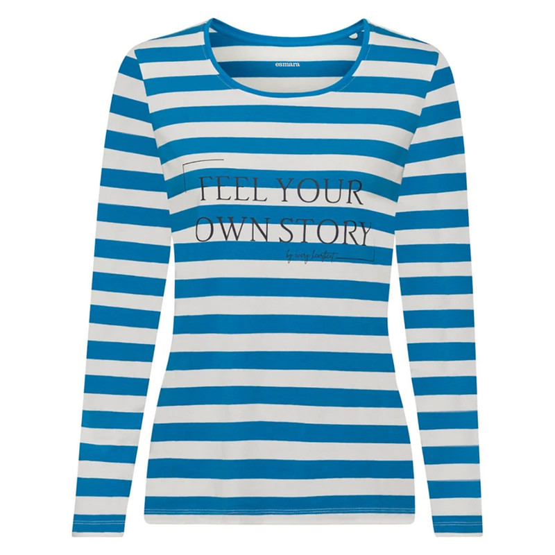 تی شرت آستین بلند زنانه اسمارا مدل 0056