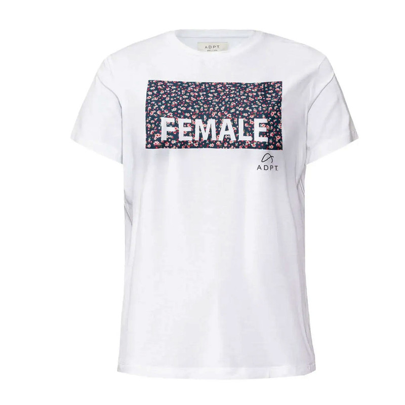 تی شرت آستین کوتاه زنانه مدل   ADPT  SM256