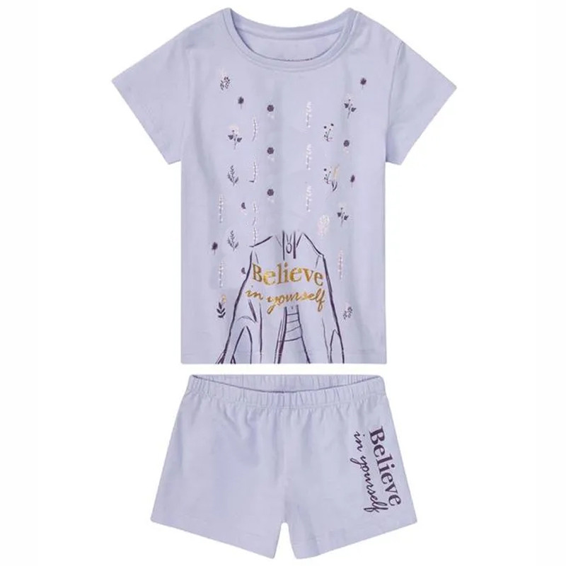 ست تی شرت و شلوارک دخترانه دیزنی مدل 2706328