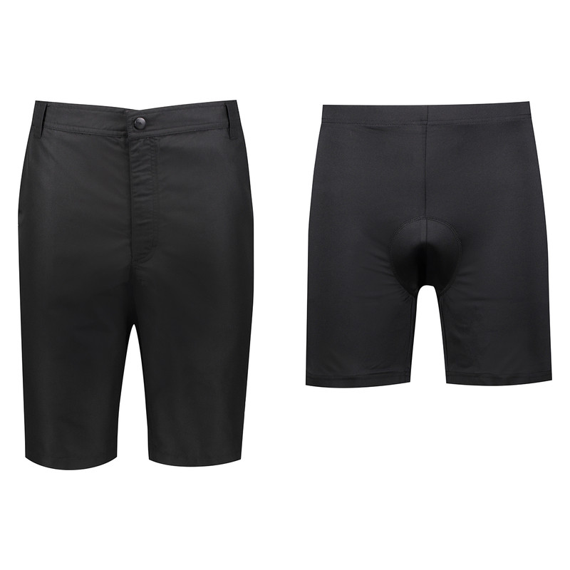 شلوارک دوچرخه سواری مردانه  مدل SHORTS به همراه شورت پد دار
