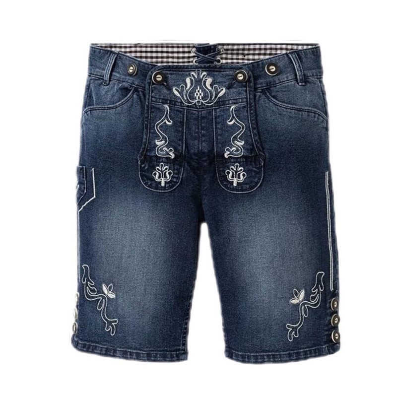 شلوارک جین مردانه مدل Fo50