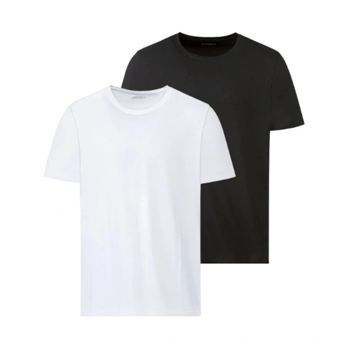 تی شرت آستین کوتاه مردانه پارکساید مدل p2024 مجموعه دو عددی