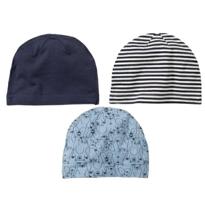 کلاه نوزادی لوپیلو مدل 307792 مجموعه 3 عددی