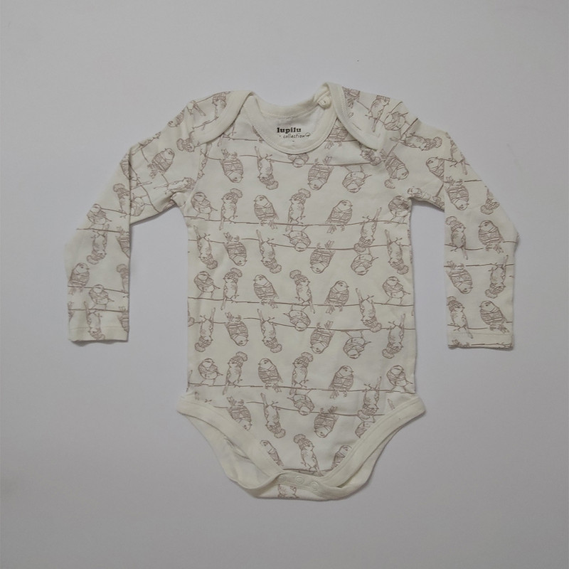 بادی آستین بلند نوزادی لوپیلو مدل IAN 57894