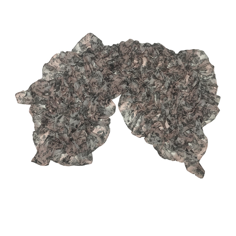 شال زنانه آی ام مدل کشی گلدار 1001