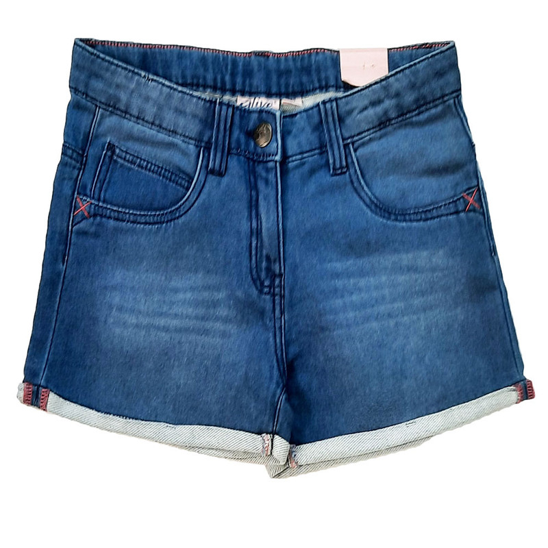 شلوارک دخترانه الایو مدل جین shdsh28