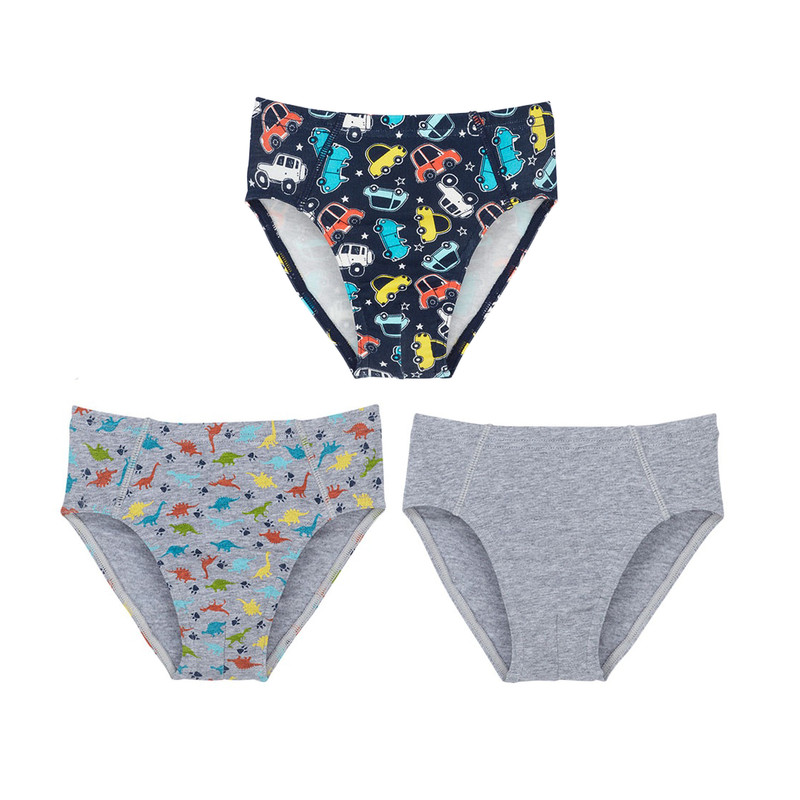 شورت پسرانه ایمپی دیمپی مدل DINOCAR مجموعه 3 عددی