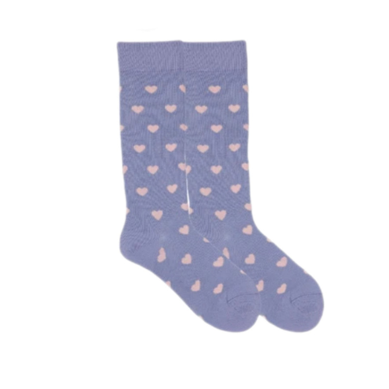 جوراب ساق بلند بچگانه الایو مدل قلبی