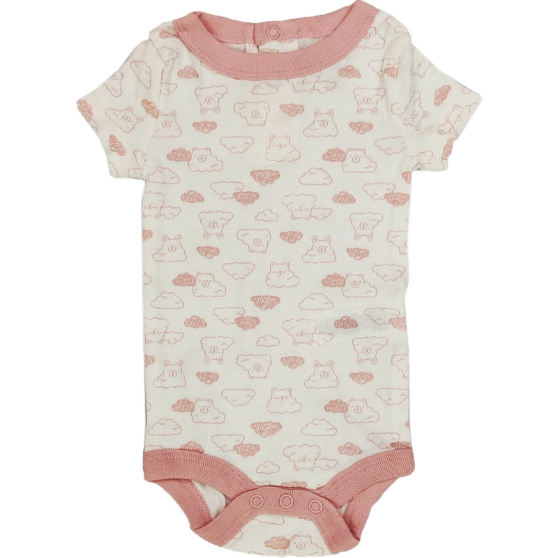 بادی آستین کوتاه نوزادی دخترانه مدل joe fresh