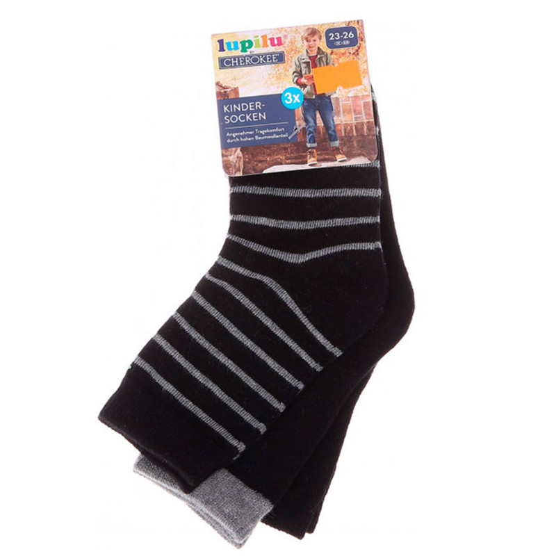 جوراب نوزادی لوپیلو مدل 2838 مجموعه سه عددی