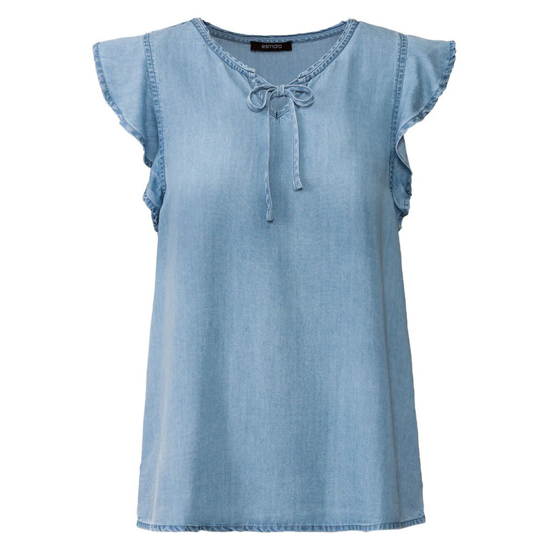 بلوز آستین کوتاه زنانه اسمارا مدل 18404319