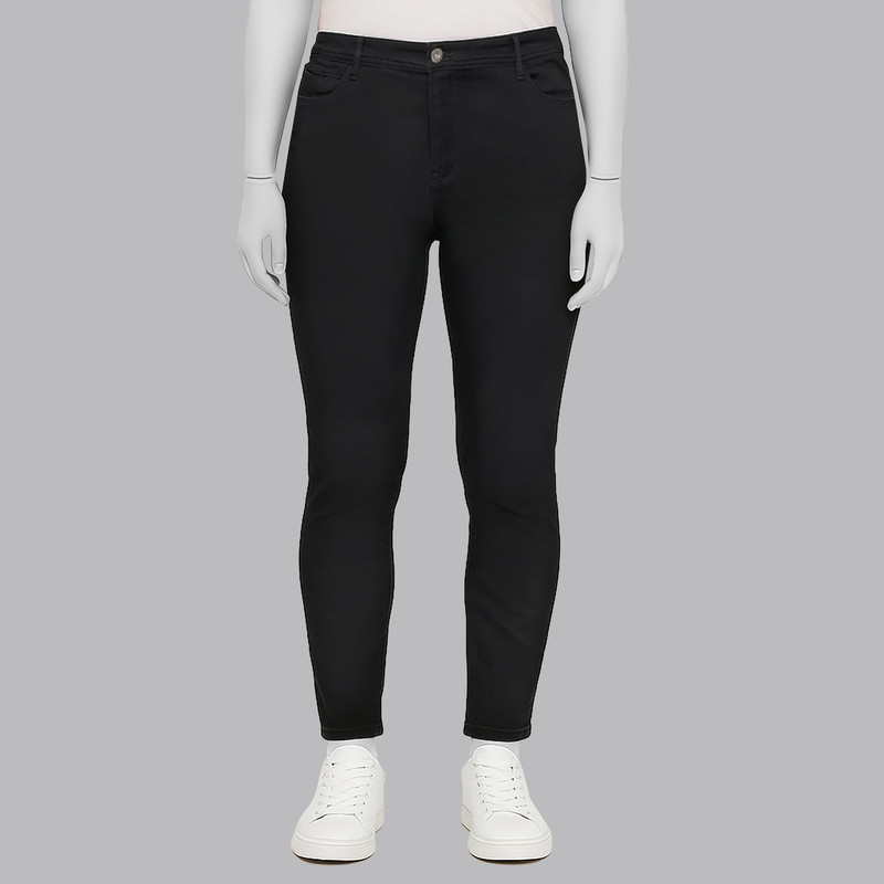 شلوار جین زنانه بیک بوک مدل  moj 24689 رنگ مشکی