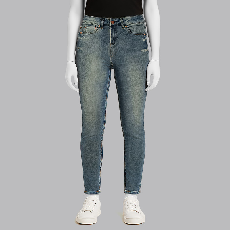 شلوار جین زنانه کوبوس مدل  moj 24689 GENNA skinny